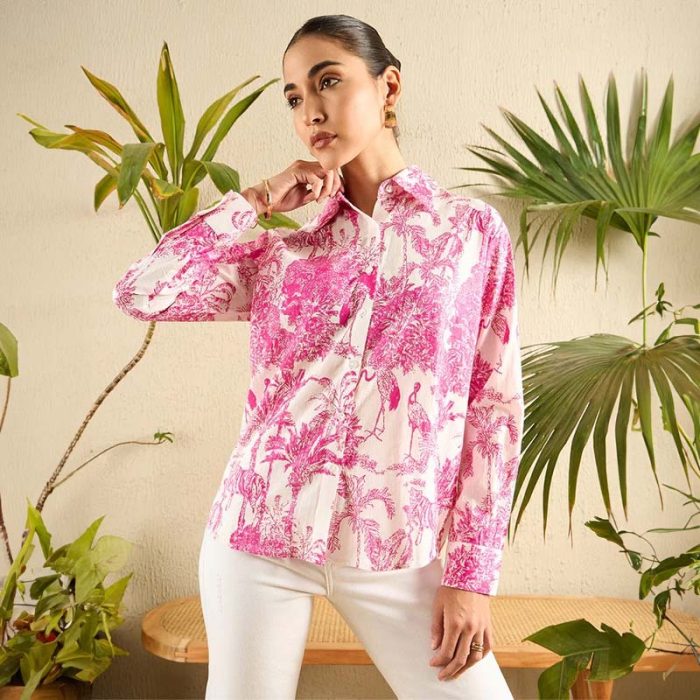 Printed Cotton Shirt