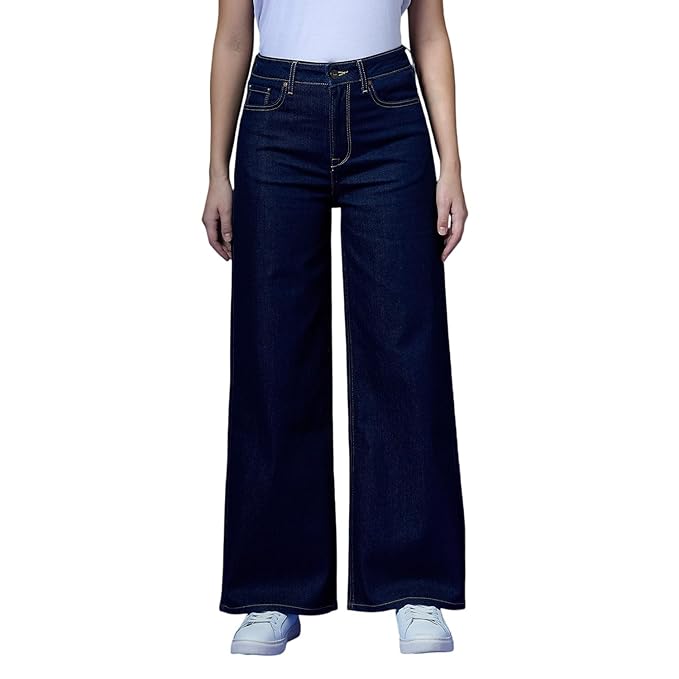 Pepe Jeans Women's Loose High Rise Jeans