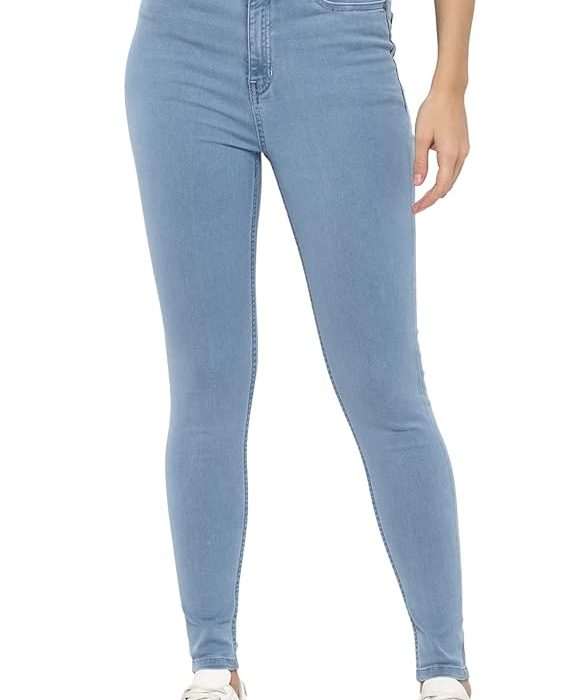 Allen Solly Women's Skinny Fit Mid Rise Jeans
