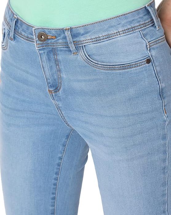 VERO MODA Women's Skinny Fit High Rise Jeans